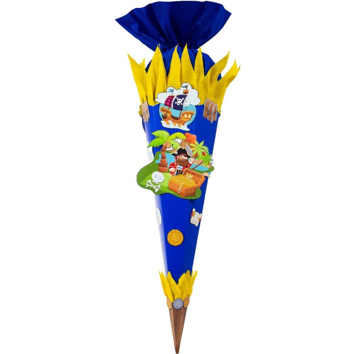 Goldbuch craft set school cone treasure island 70 cm