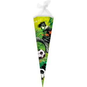 Goldbuch school cone 85cm hexagonal footballer green