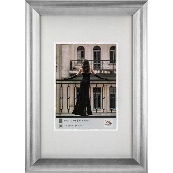 Walther picture frame Venice 30x40 cm silver