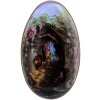 Clayre & Eef 65341 Decoration Egg 7x11x7 cm Purple