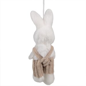 Clayre & Eef 65347 Decoration Pendant Rabbit 6x4x14...