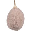 Clayre & Eef 65355 Decorative pendant egg Ø 5x7 cm Pink