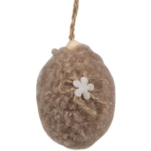 Clayre & Eef 65357 Decorative pendant egg Ø...