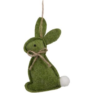 Clayre & Eef 65375 Decorative pendant rabbit 6x1x10...