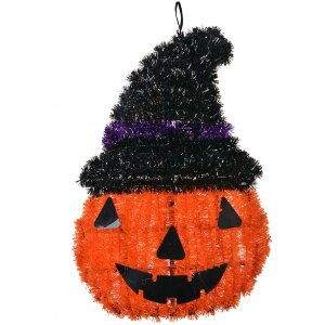 Clayre & Eef 65502 Wall Decoration Pumpkin 34x3x22 cm...