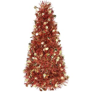 Clayre & Eef 65519 Christmas Tree Decoration Gold...