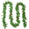 Clayre & Eef 65521 Christmas garland decoration 200 cm green