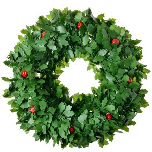 Clayre & Eef 65523 Christmas Wreath Decoration Green...