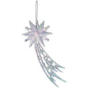 Clayre & Eef 65609 Decorative hanger star 15x1x6 cm...