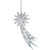 Clayre & Eef 65609 Decorative hanger star 15x1x6 cm in silver colour