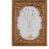 Clayre & Eef 2F1040 Photo frame 14x2x19 cm / 10x15 cm Gold coloured