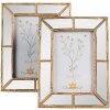 Clayre & Eef 2F1044 Photo frame 16x2x21 cm / 10x15 cm Gold coloured