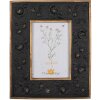 Clayre & Eef 2F1065 Photo Frame 20x2x25 cm / 10x15 cm Black Gold Coloured