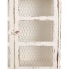 Clayre & Eef 5H0662 Wall cabinet white 56x23x69 cm - Stylish storage