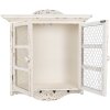 Clayre & Eef 5H0662 Wall cabinet white 56x23x69 cm - Stylish storage