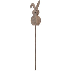 Clayre & Eef 5H0683 Garden Skewer Rabbit 15x1x100 cm...