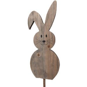 Clayre & Eef 5H0683 Garden Skewer Rabbit 15x1x100 cm...