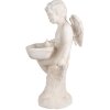 Clayre & Eef 5MG0028 Angel Decoration White 43x43x75 cm