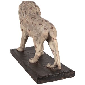 Clayre & Eef 5MG0030 Decoration Lion 55x23x40 cm Beige Brown