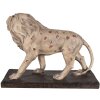 Clayre & Eef 5MG0030 Decoration Lion 55x23x40 cm Beige Brown