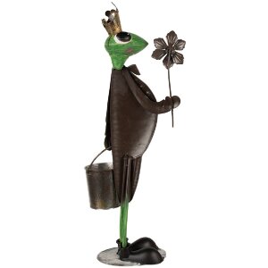 Clayre & Eef 5Y1218 Decoration Frog 29x15x67 cm Green