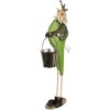 Clayre & Eef 5Y1219 Decorative Bird Green 30x15x83 cm Stylish Garden Design