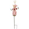 Clayre & Eef 5Y1223 Garden plug gnome 24x7x84 cm Pink