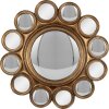 Clayre & Eef 62S285 Mirror Ø 45x2 cm Gold coloured