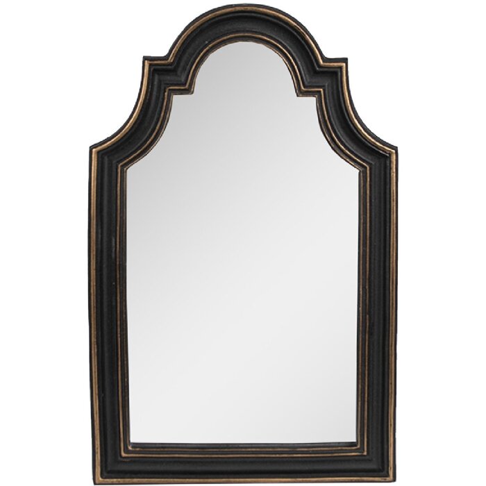 Clayre & Eef 62S286 Mirror 15x2x24 cm Brown Silver coloured