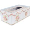 Clayre & Eef 6BL0119 Handkerchief Box 25x13x10 cm Blue