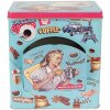 Clayre & Eef 6BL0126 Tin Can Blue 16x10x18 cm