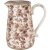 Clayre & Eef 6CE1651L Decoration Jug 21x15x23 cm Beige Pink