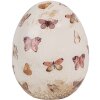 Clayre & Eef 6CE1667M Decoration Egg Ø 10x12 cm Beige Pink