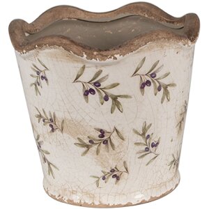 Clayre & Eef 6CE1672S Decoration Flowerpot Ø...