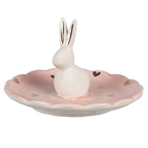 Clayre & Eef 6CE1681 Bowl Ø 14x9 cm Pink