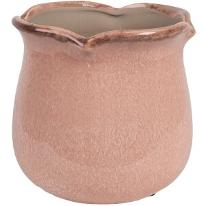 Clayre & Eef 6CE1714P Flower Pot Pink Ø 16x15...