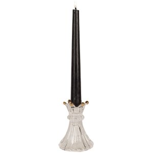 Clayre & Eef 6GL4387 Candlestick Transparant Ø...