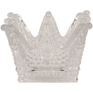 Clayre & Eef 6GL4392 Tealight Holder Crown...