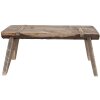 Clayre & Eef 6H2314 Plant Table Brown 44x18x20 cm