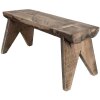 Clayre & Eef 6H2314 Plant Table Brown 44x18x20 cm