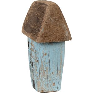 Clayre & Eef 6H2338 House Decoration 6x4x10 cm Blue...