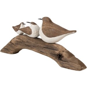 Clayre & Eef 6H2340 Decoration Birds 35x5x12 cm Brown...