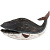 Clayre & Eef 6H2349 Decorative Whale 36x15x23 cm Black White