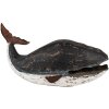 Clayre & Eef 6H2349 Decorative Whale 36x15x23 cm Black White