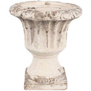 Clayre & Eef 6MG0028 Flower Pot Beige Ø 18x20...