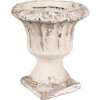 Clayre & Eef 6MG0028 Flower Pot Beige Ø 18x20 cm Decoration