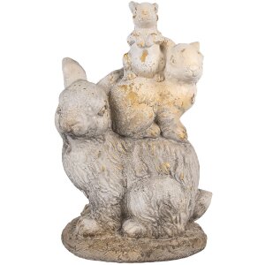 Clayre & Eef 6MG0032 Decorative Rabbit 27x18x43cm...