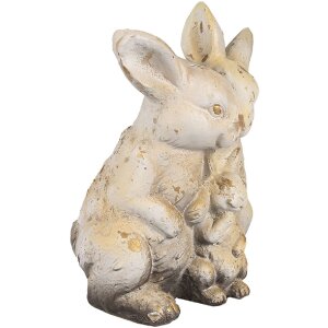 Clayre & Eef 6MG0033 Decorative Rabbit 26x18x33 cm Brown Beige