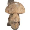 Clayre & Eef 6MG0037 Decorative Mushroom Brown 34x29x35 cm