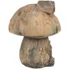 Clayre & Eef 6MG0037 Decorative Mushroom Brown 34x29x35 cm